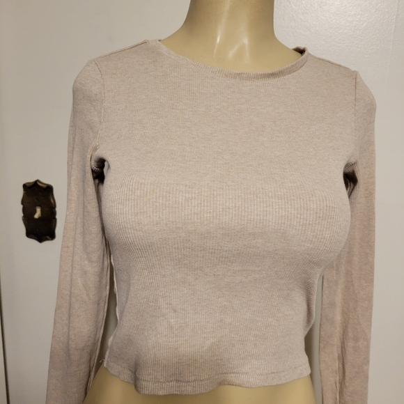 Unverisal Threads Tan  Long Sleeve Shirt  Small - Picture 1 of 3